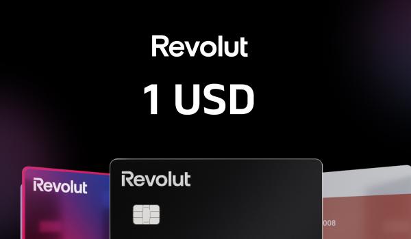 Revolut Gift Card 1 USD