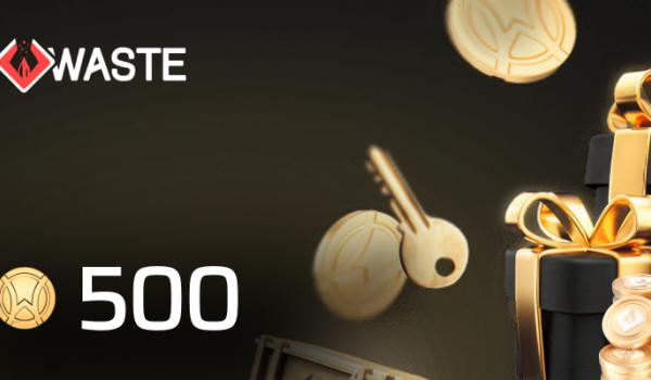 Skinwaste Gift Card 500 Coins