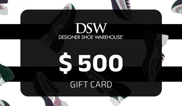 DSW Gift Card 500 USD