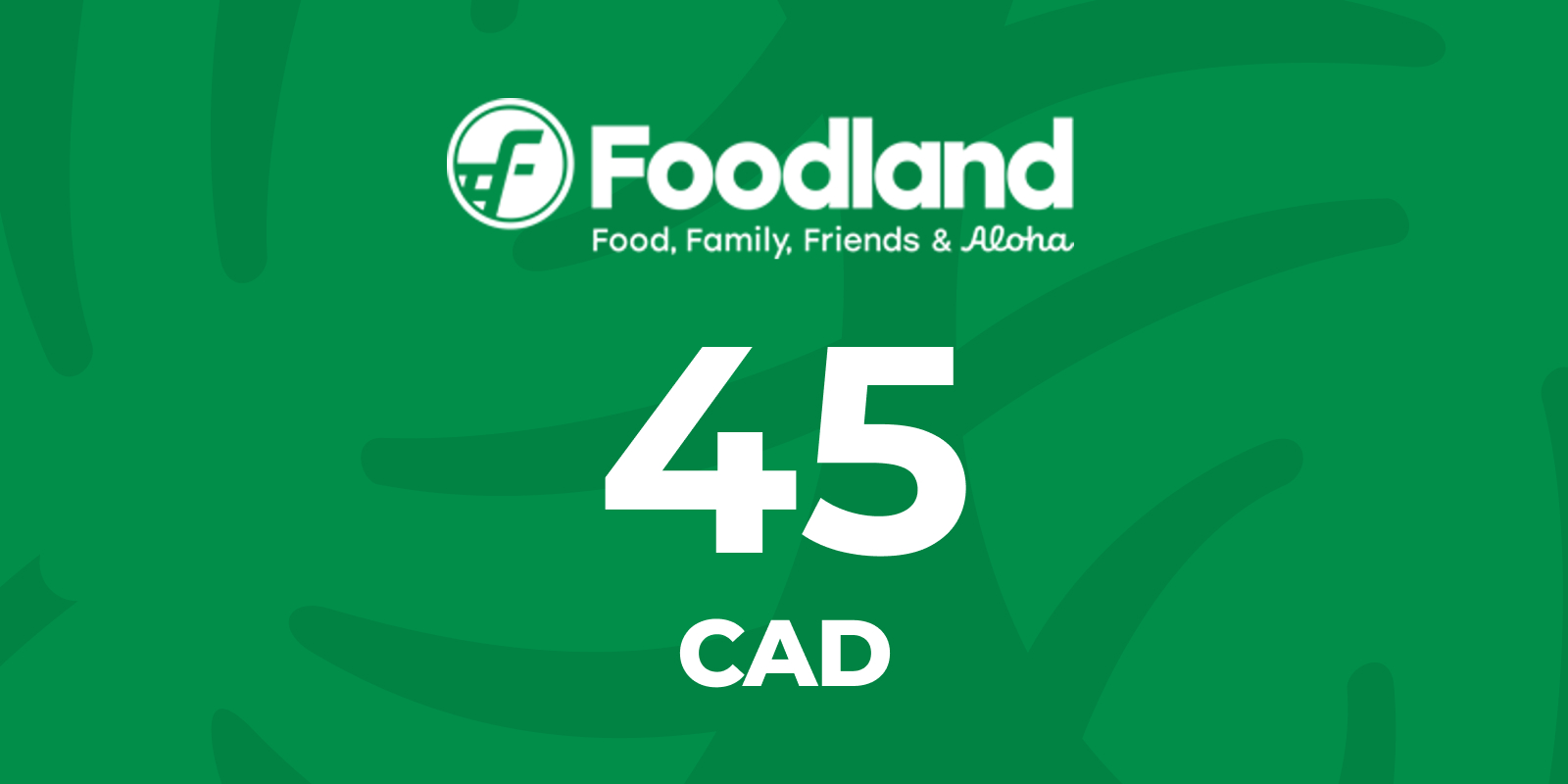 Foodland Gift Card 45 CAD