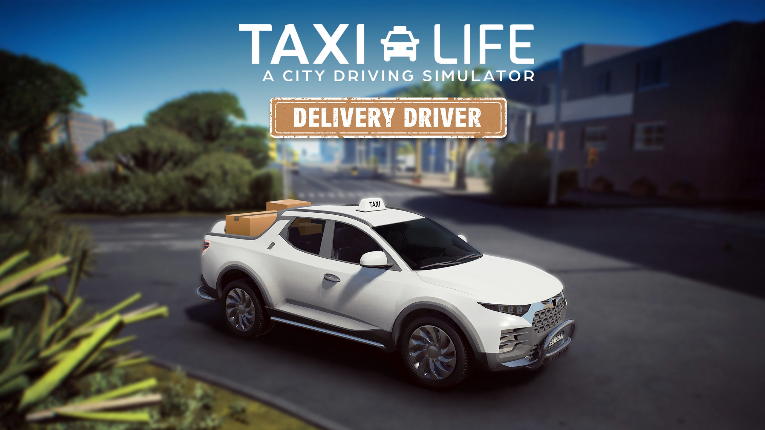 Taxi Life A City Driving Simulator Delivery Driver DLC (PC)
