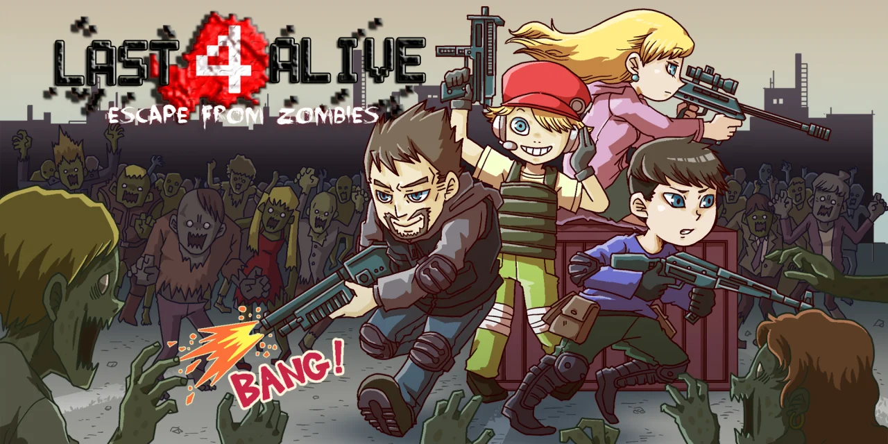 Last 4 Alive Escape From Zombies (Switch)