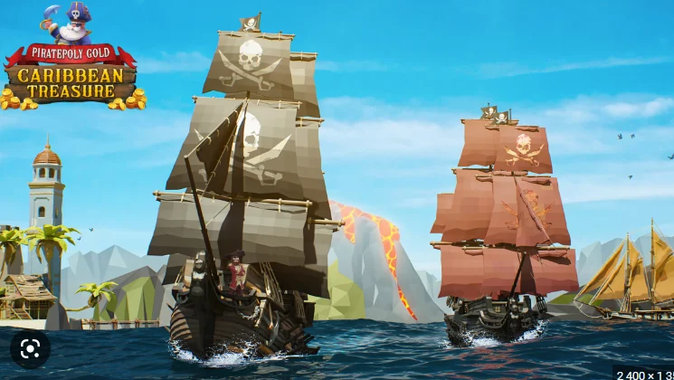 Piratepoly Gold Caribbean Treasure (Switch)