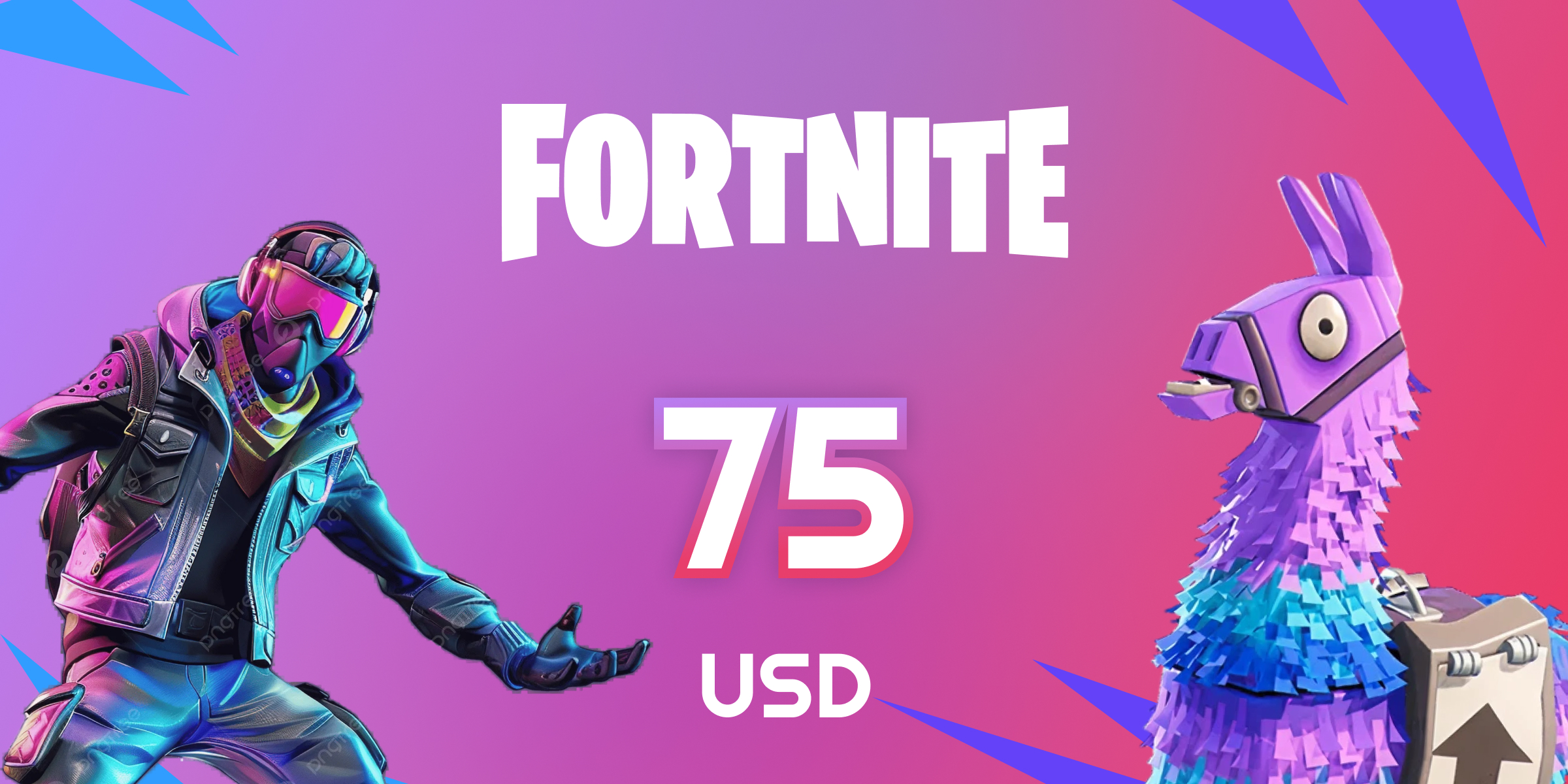 Fortnite Gift Card 75 USD