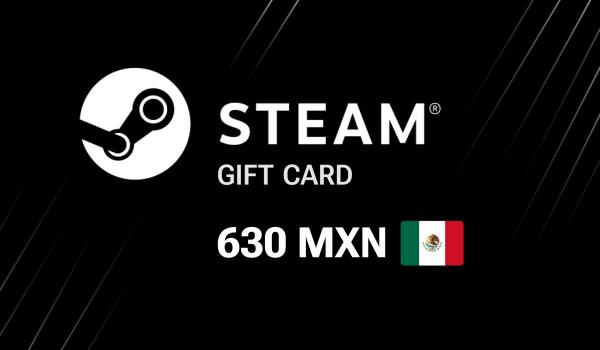 Steam Gift Card 630 MXN