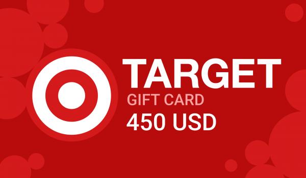 Target Gift Card 450 USD