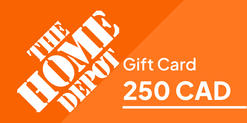 The Home Depot Gift Card 250 CAD