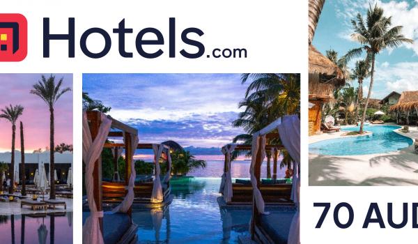 Hotelscom Gift Card 70 AUD