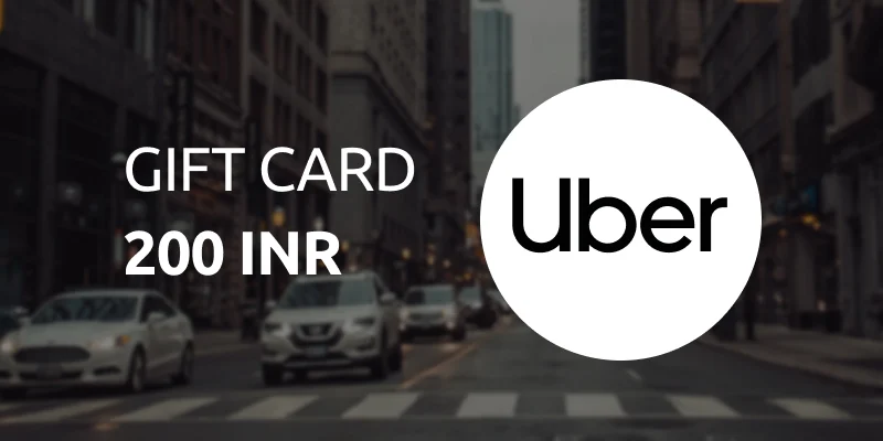 Uber Gift Card 200 INR