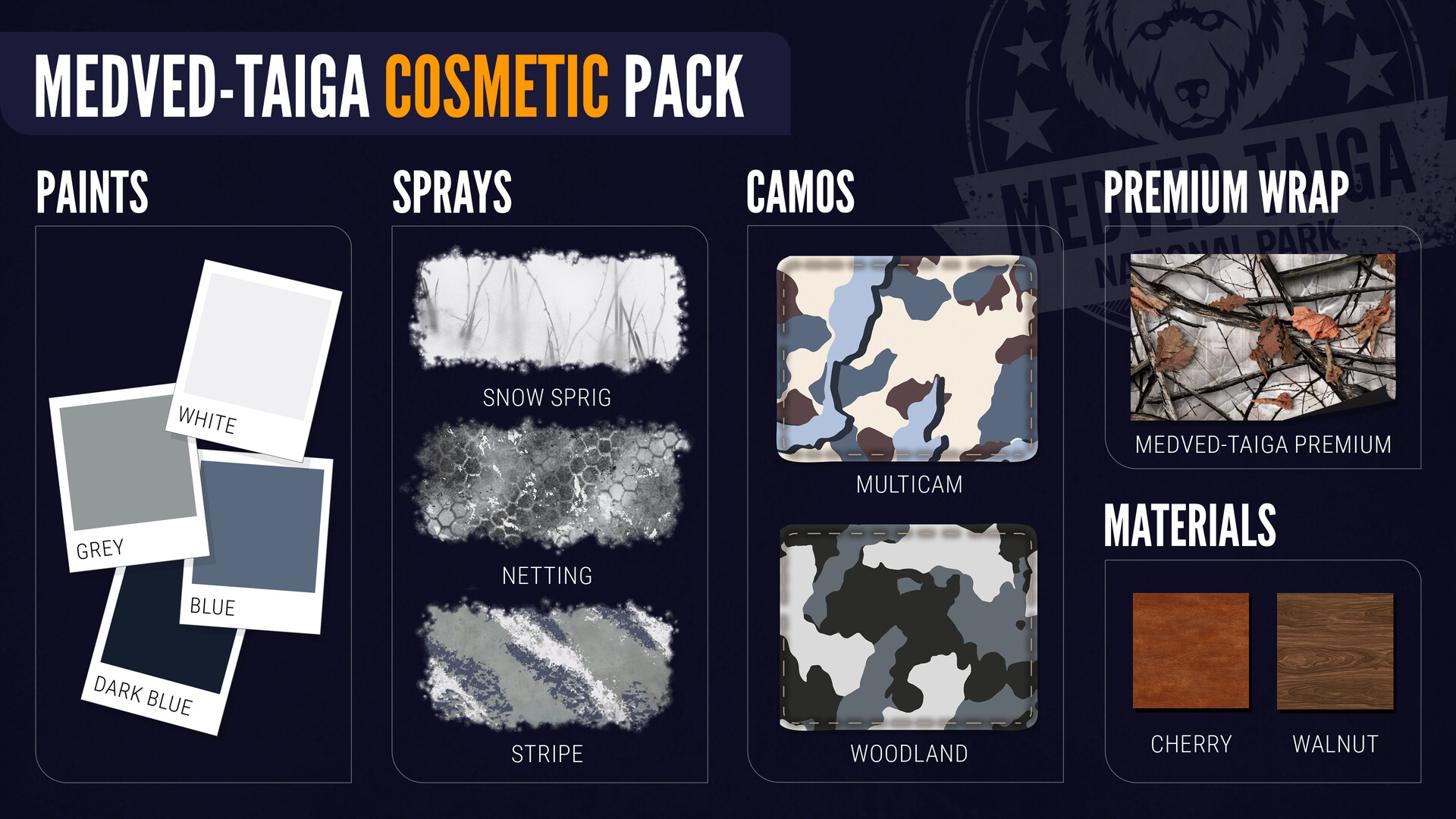 theHunter Call of the Wild Medved Taiga Cosmetic Pack (PC)
