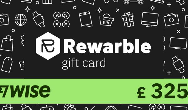 REWARBLE Wise Gift Card 325 GBP