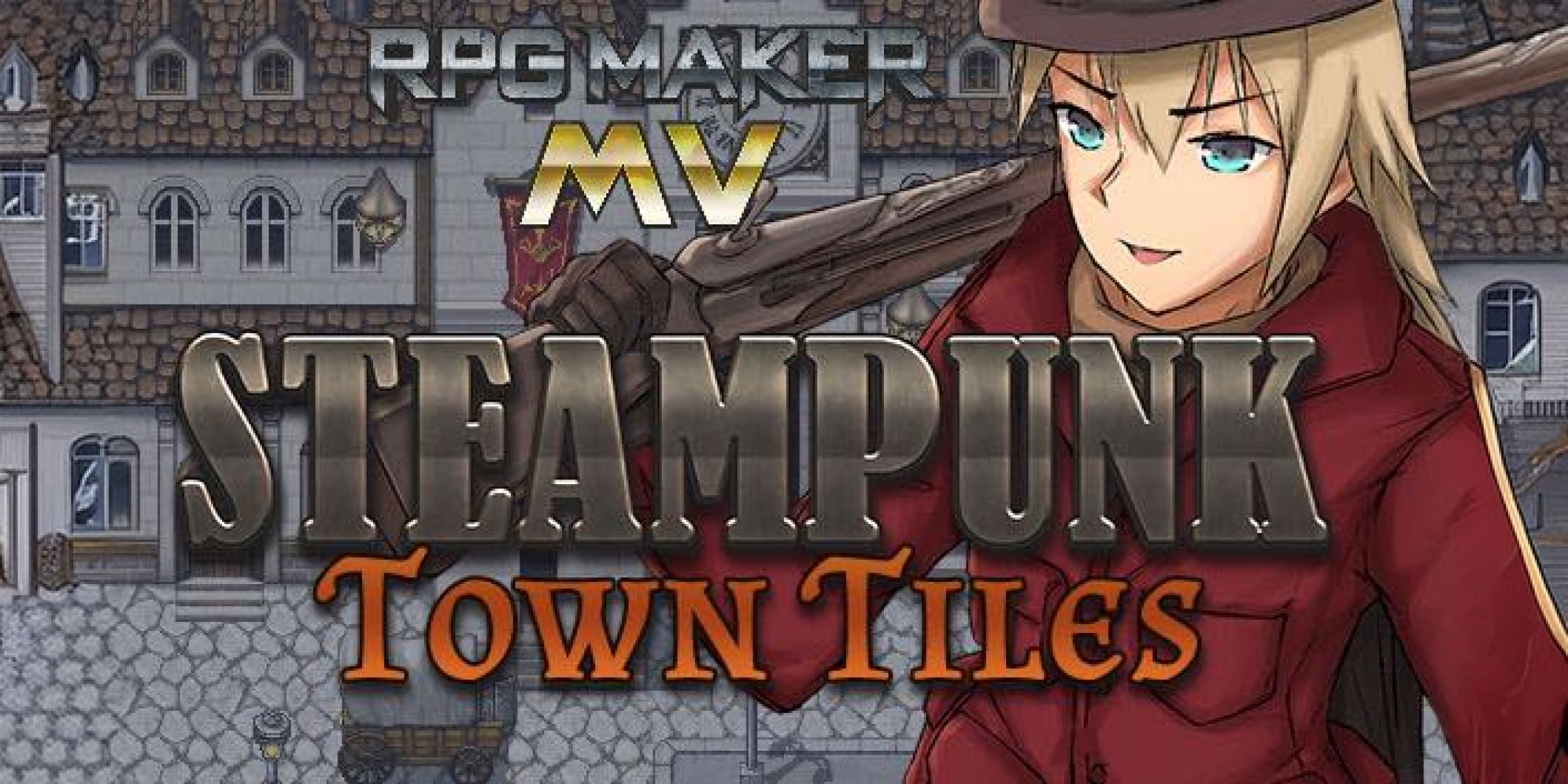 RPG Maker MV Steampunk Tiles MV (PC)