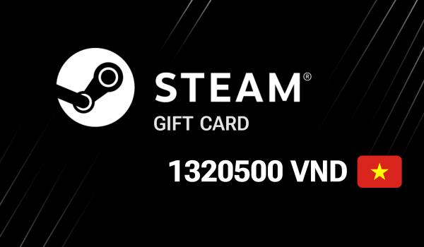 Steam Gift Card 1320500 VND