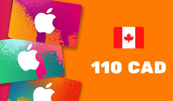 Apple iTunes Gift Card 110 CAD