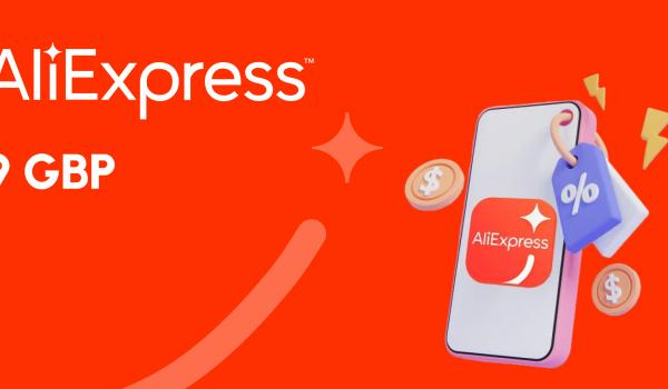 AliExpress Gift Card 9 GBP