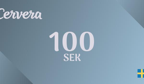 Cervera Gift Card 100 SEK