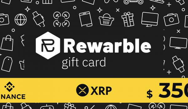 Rewarble Binance Gift Card XRP 350 USD