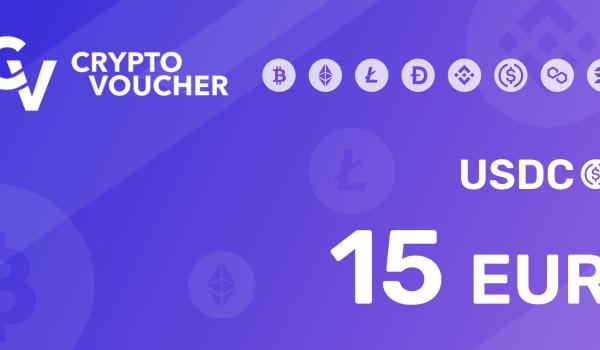 Crypto Voucher USDC 15 EUR