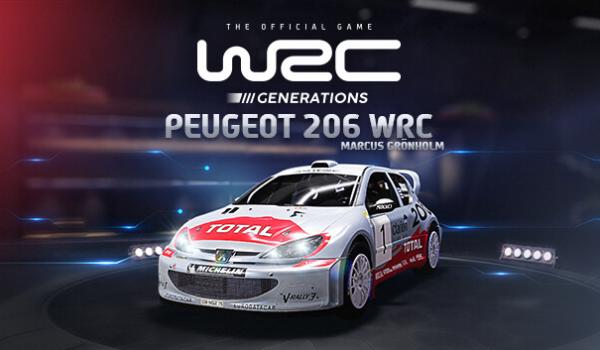 WRC Generations Peugeot 206 WRC 2002 DLC (PC)