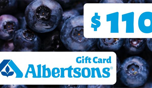 Albertsons Gift Card 110 USD