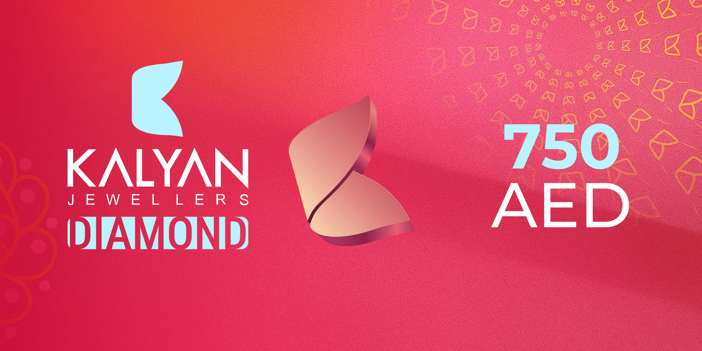 Kalyan Jewellers Diamond Gift Card 750 AED