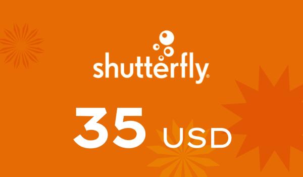 Shutterfly Gift Card 35 USD