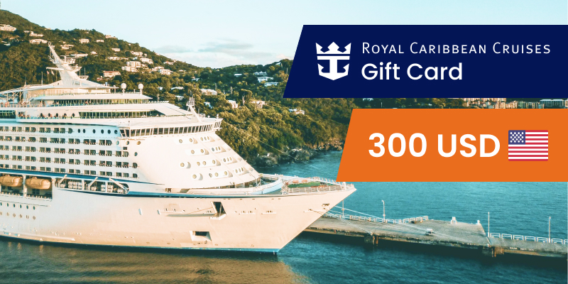 Royal Caribbean Cruises Gift Card 300 USD