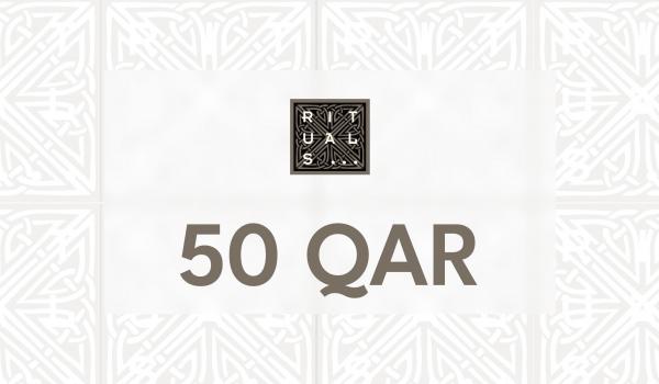 Rituals Gift Card 50 QAR