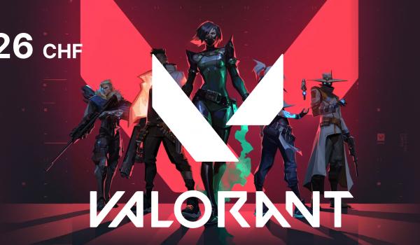 VALORANT Gift Card 26 CHF