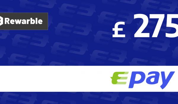 Epay Gift Card 275 GBP
