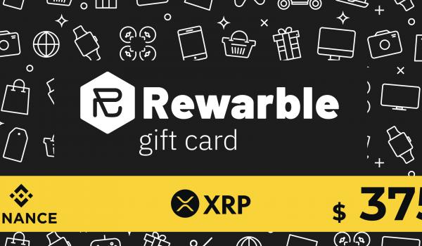 Rewarble Binance Gift Card XRP 375 USD