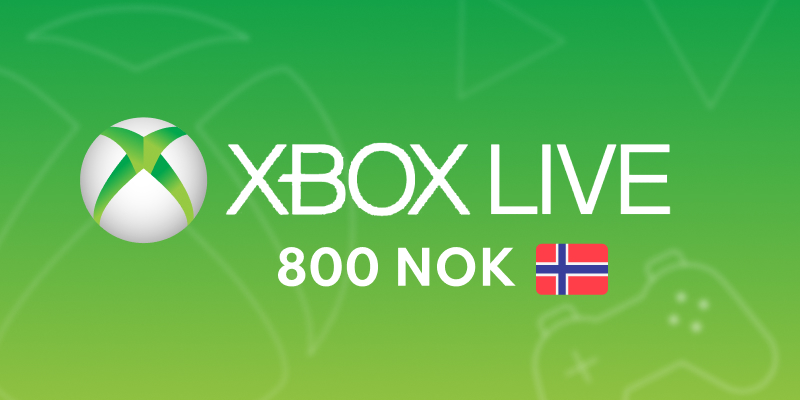 XBOX Live Gift Card 800 NOK