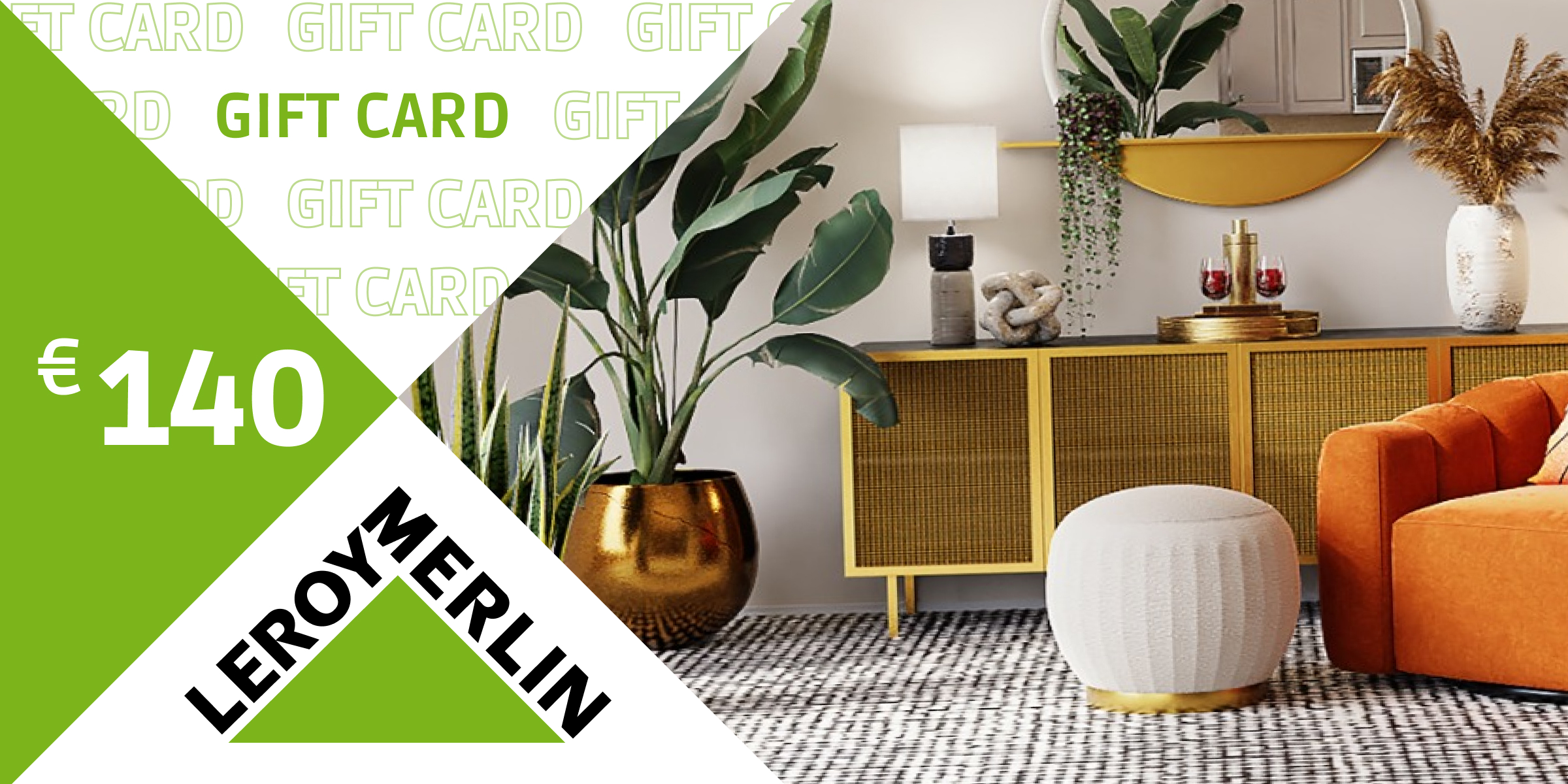 Leroy Merlin Gift Card 140 EUR