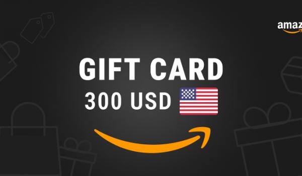 Amazon Gift Card 300 USD