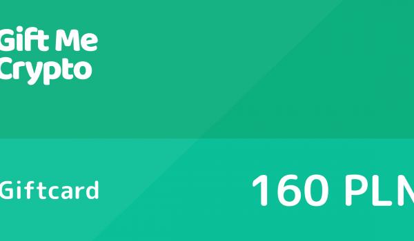 Gift Me Crypto Gift Card 160 PLN