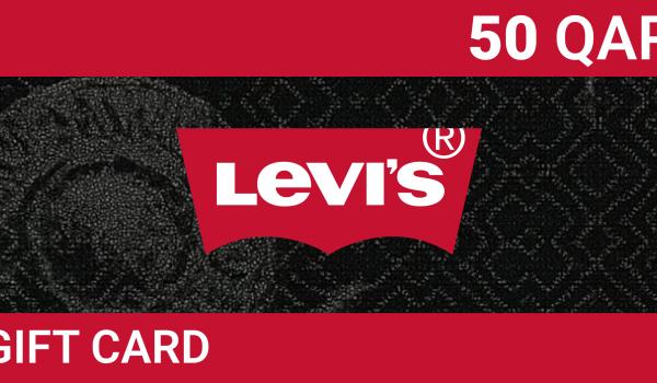 Levis Gift Card 50 QAR