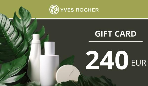 Yves Rocher Gift Card 240 EUR