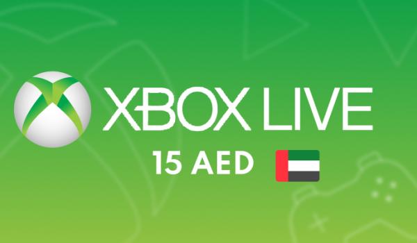 XBOX Live Gift Card 15 AED