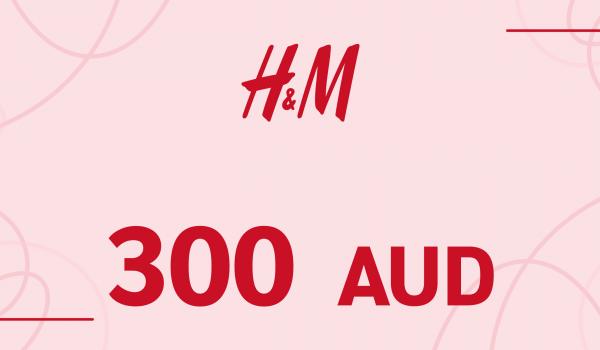 H and M Gift Card 300 AUD