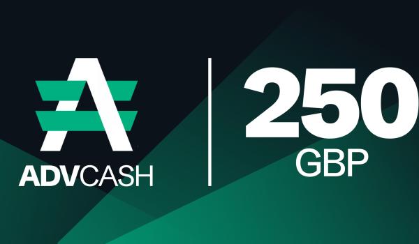 Advanced Cash Gift Card 250 GBP