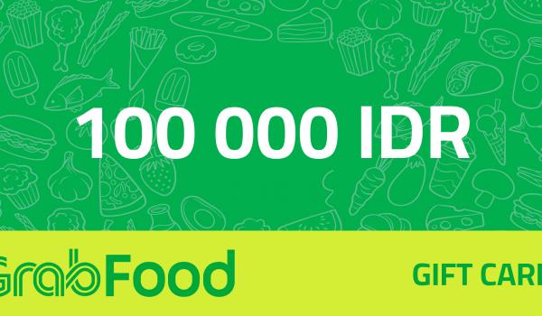GrabFood Gift Card 100000 IDR