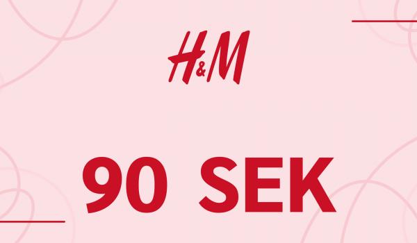 H and M Gift Card 90 SEK