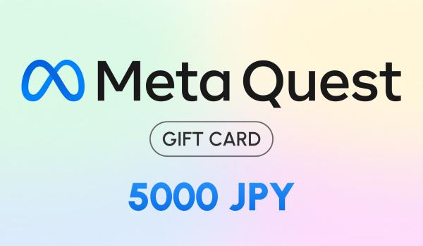 Meta Quest Gift Card 5000 JPY