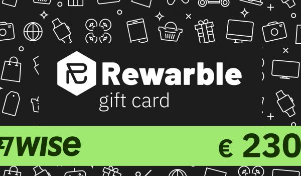 REWARBLE Wise Gift Card 230 EUR