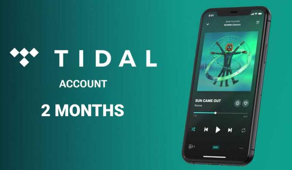 TIDAL Account 2 Months