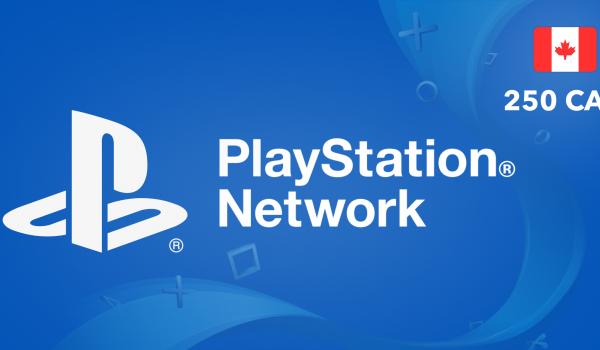 PlayStation Network Gift Card 250 CAD