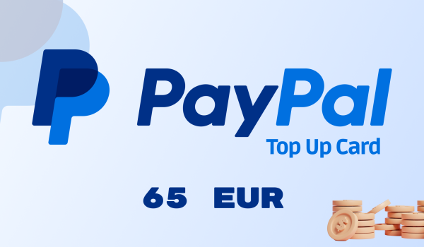 PayPal Wallet Top Up 65 EUR