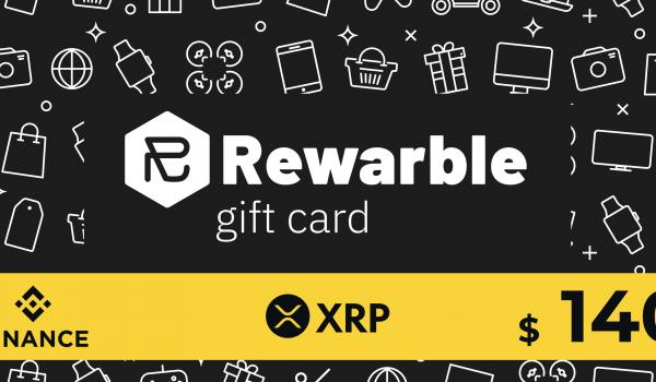 Rewarble Binance Gift Card XRP 140 USD