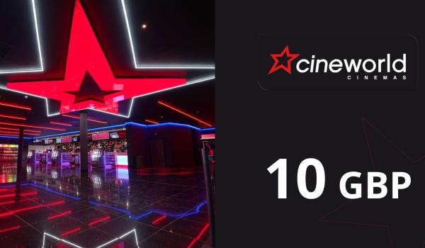 Cineworld Gift Card 10 GBP