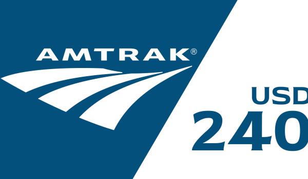 Amtrak Gift Card 240 USD